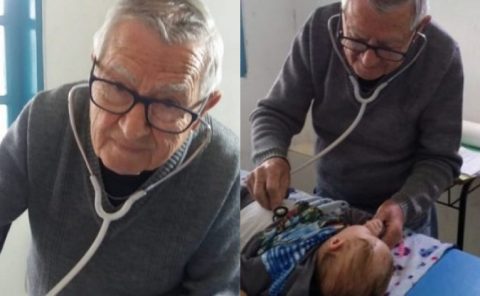 92χρονος παιδίατρος: Επισκέφτεται φτωχά παιδιά δωρεάν