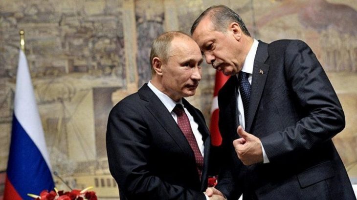 Πούτιν εναντίον Ερντογάν – Ο εθνικιστικός χάρτης της Τουρκίας που τον εξόργισε