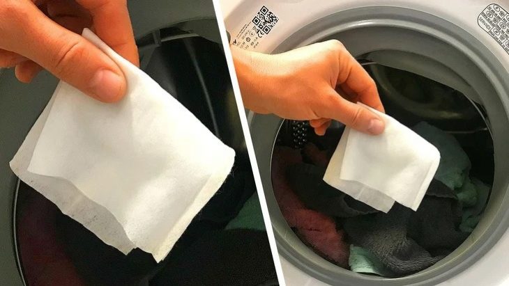 Το μυστικό που δεν γνωρίζατε: Τι θα συμβεί στα ρούχα σας αν βάλετε ένα μωρομάντηλο μέσα στο πλυντήριο