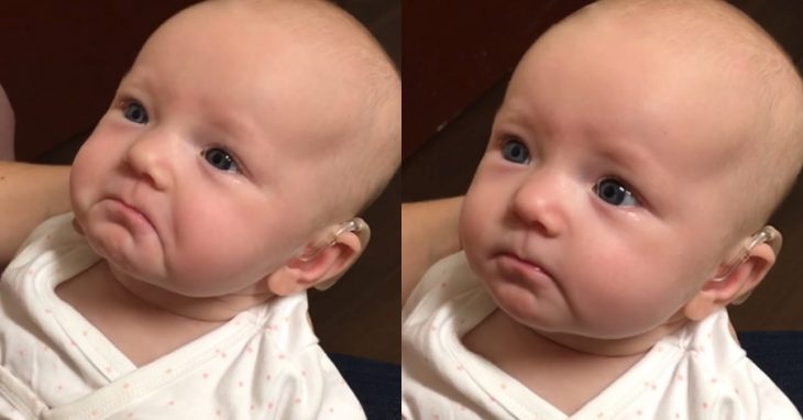Συγκινητικό βίντεο: Κωφό μωρό ακούει την λέξη μαμά για πρώτη φορά με την βοήθεια ακουστικών