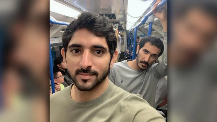 Δεν το πίστευε κανείς… Ο σεΐχης του Ντουμπάι κάνει βόλτες ινκόγκνιτο με το μετρό του Λονδίνου