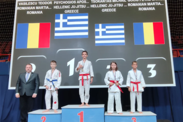 Μας γέμισαν περηφάνια: Οι “μικροί” Χρυσοί Βαλκανιονίκες του Jiu-jitsu πήγαν την Ελλάδα στη κορυφή